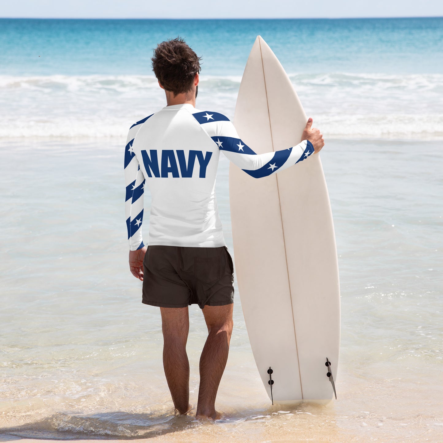 Navy Men's Rash Guard