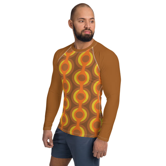 Retro 70's Men's Rash Guard