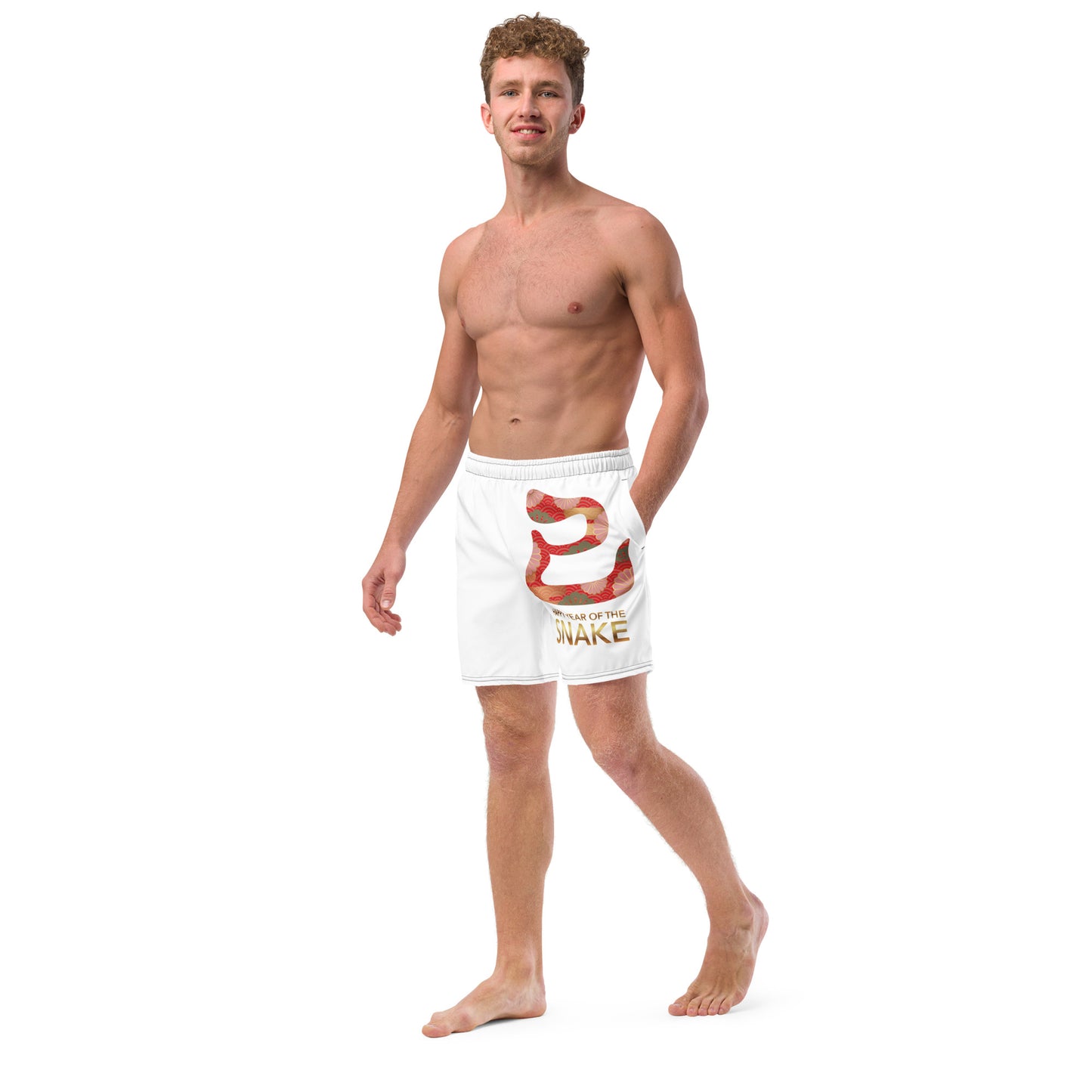 Year of the Snake Men's swim trunks