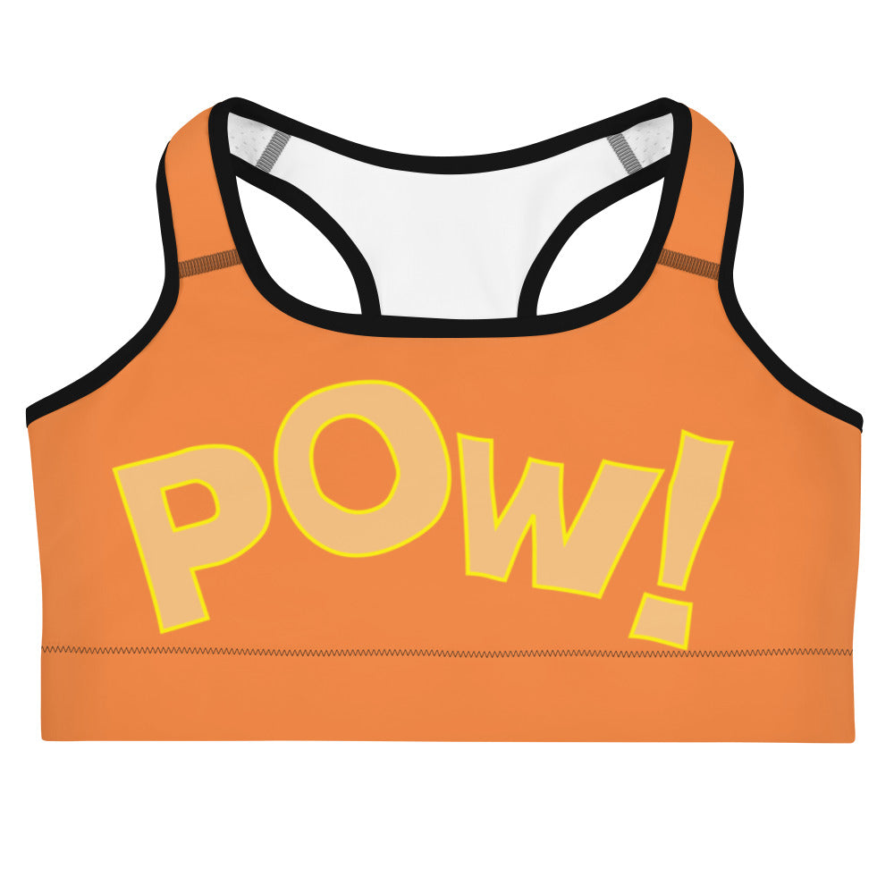 POW Sports bra (Sun Orange)