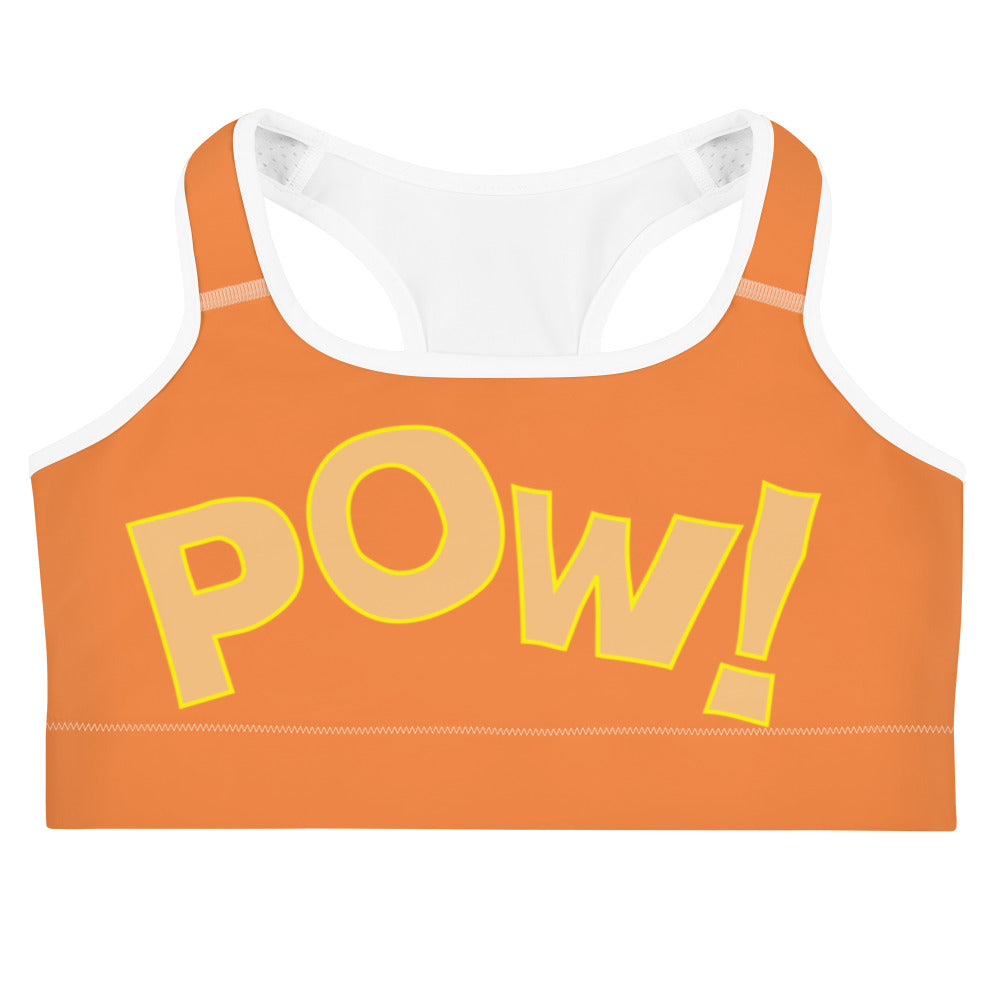 POW Sports bra (Sun Orange)