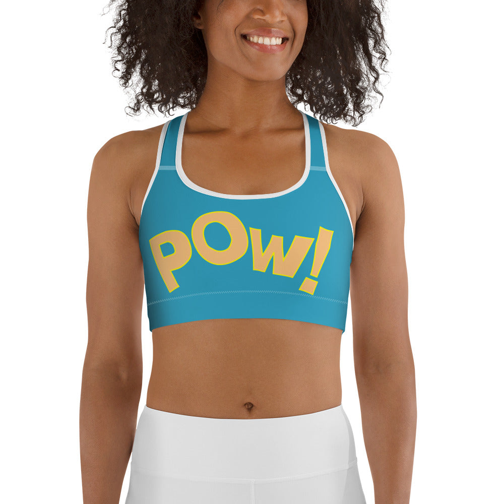 POW Sports bra (Horizon Blue)