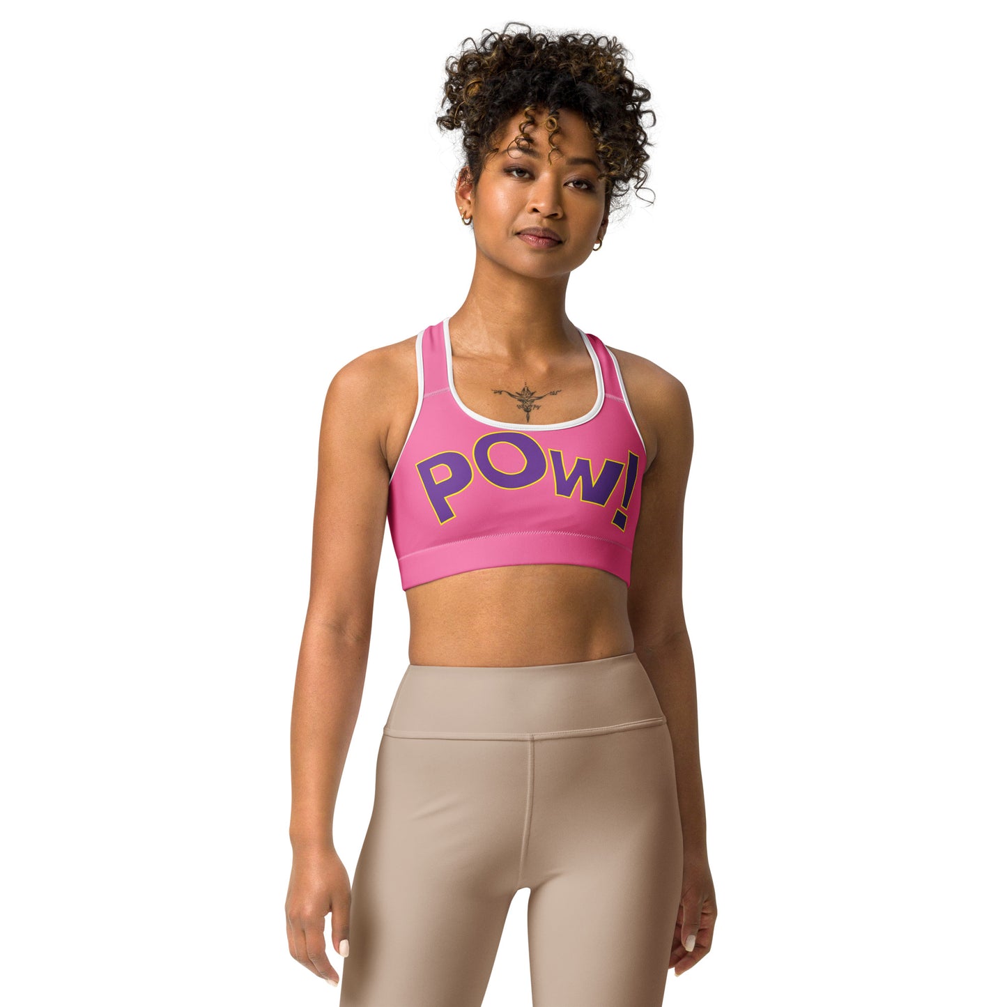 POW Sports bra (Bubblegum)