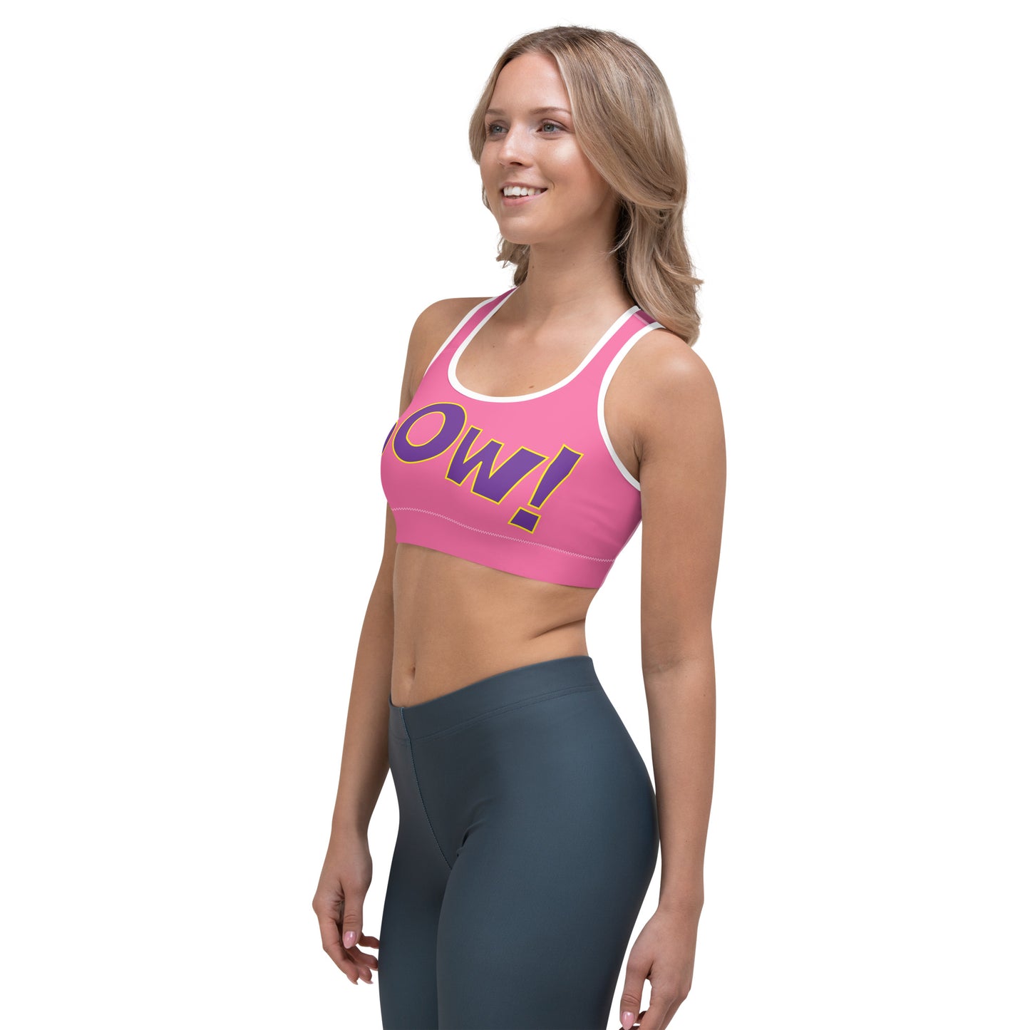 POW Sports bra (Bubblegum)