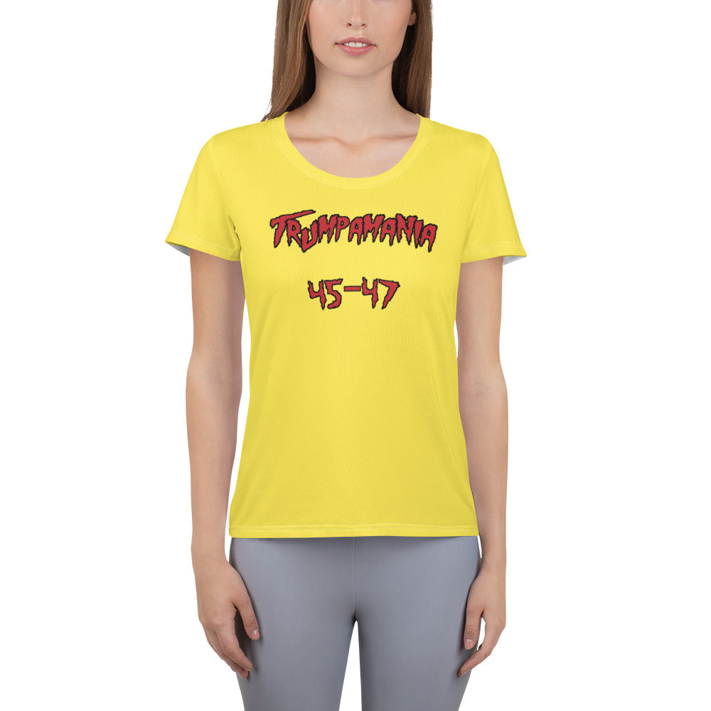 Trumpamania Women's Athletic T-shirt