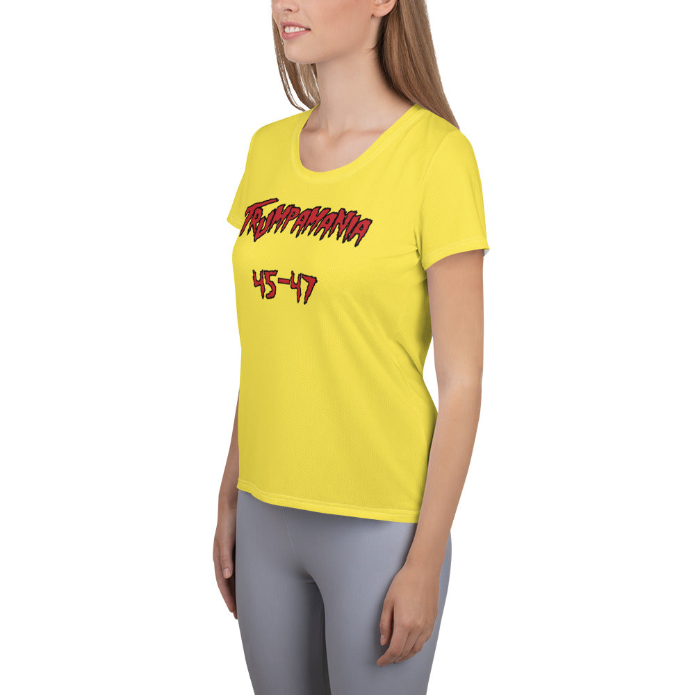 Trumpamania Women's Athletic T-shirt