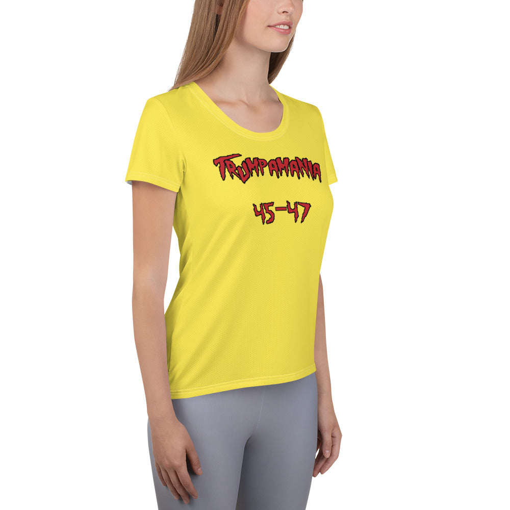 Trumpamania Women's Athletic T-shirt