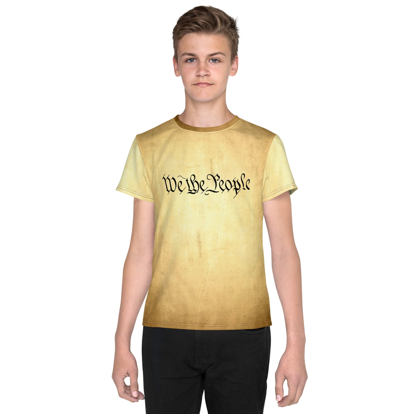 We the People Youth crew neck t-shirt