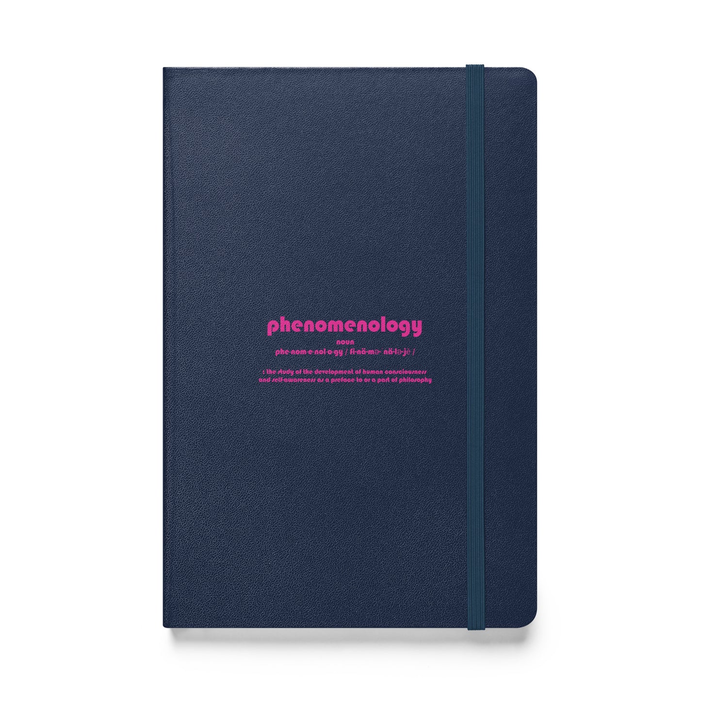 Phenomenology Hardcover bound notebook