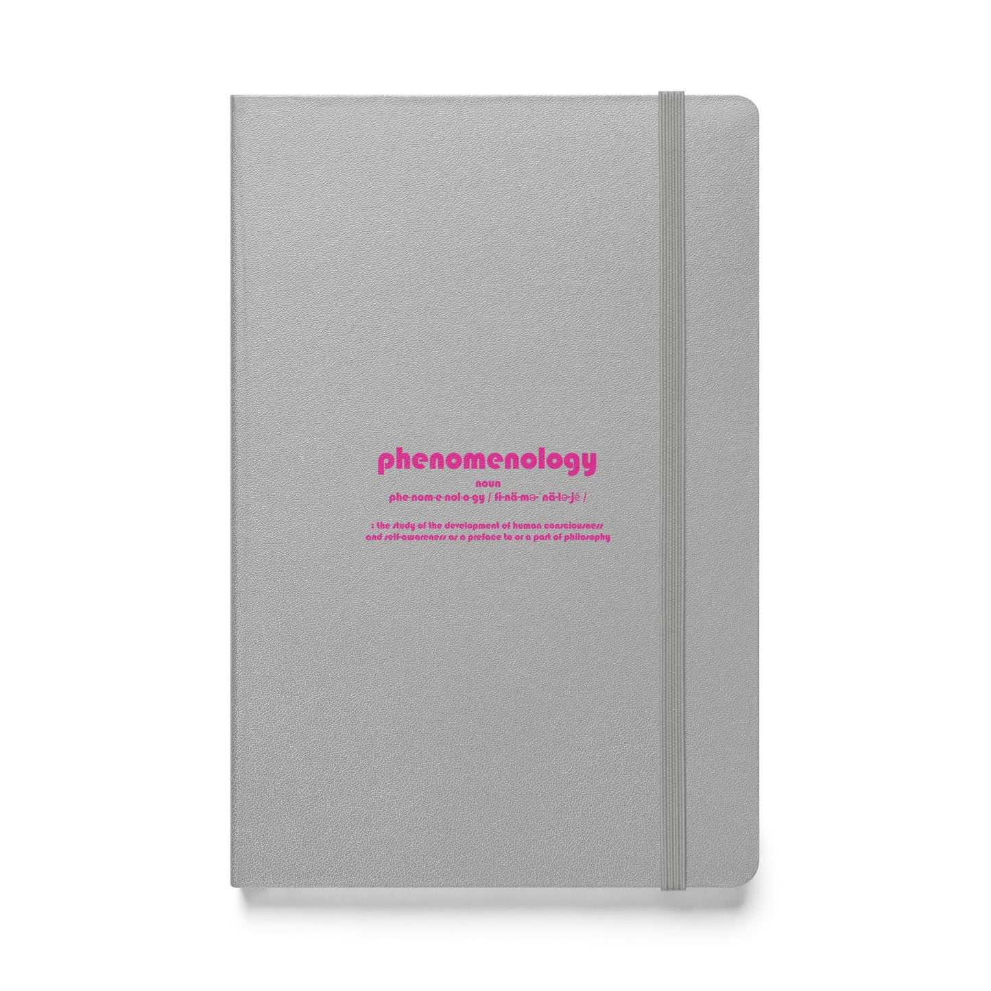 Phenomenology Hardcover bound notebook