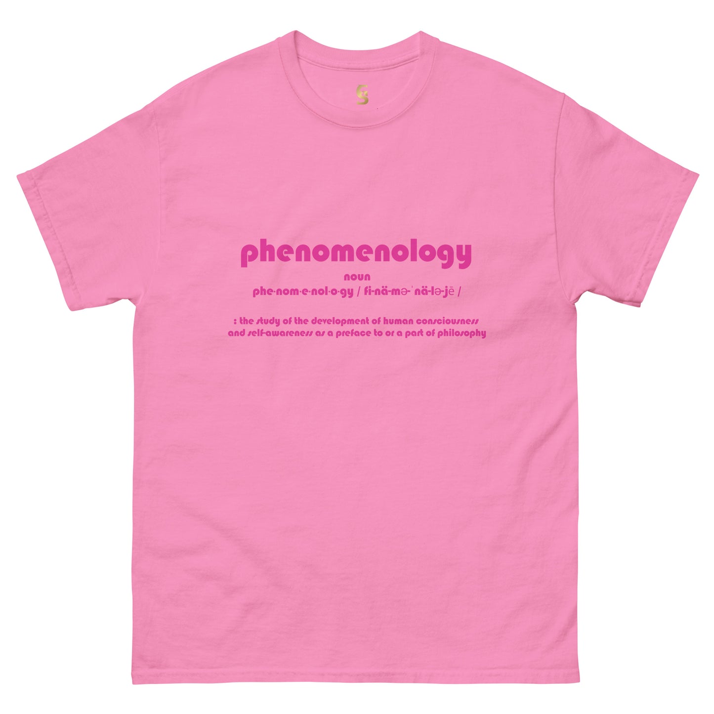 Phenomenology Unisex classic tee