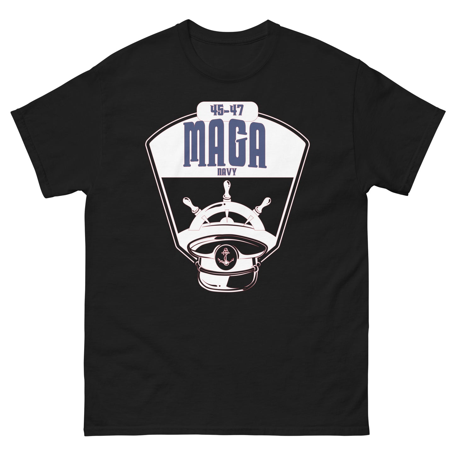 MAGA Navy Unisex classic tee