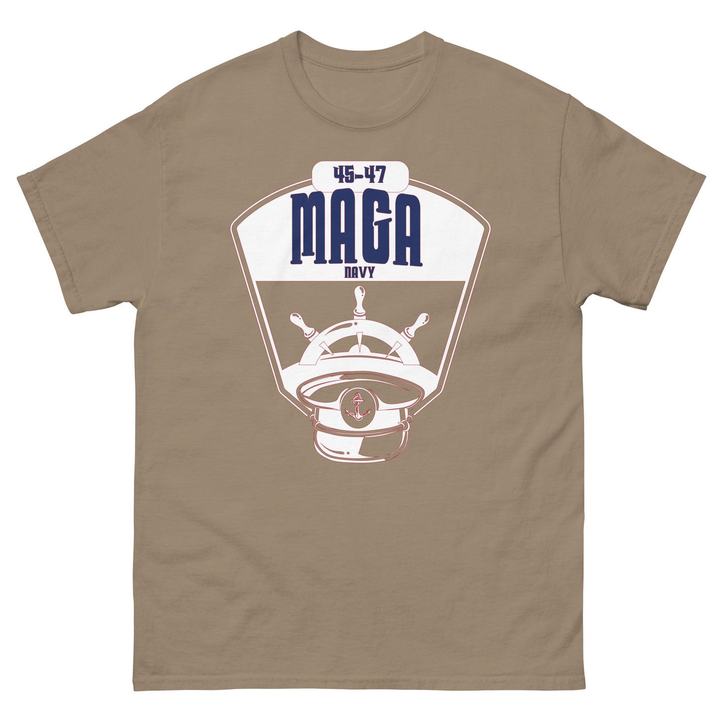 MAGA Navy Unisex classic tee