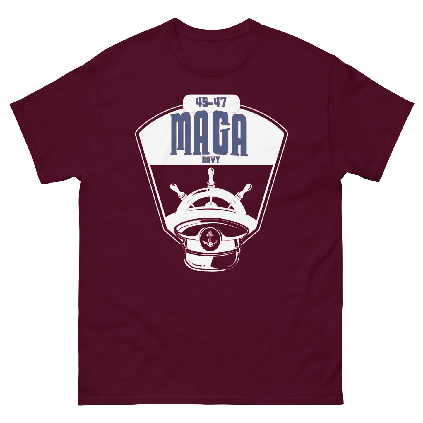 MAGA Navy Unisex classic tee