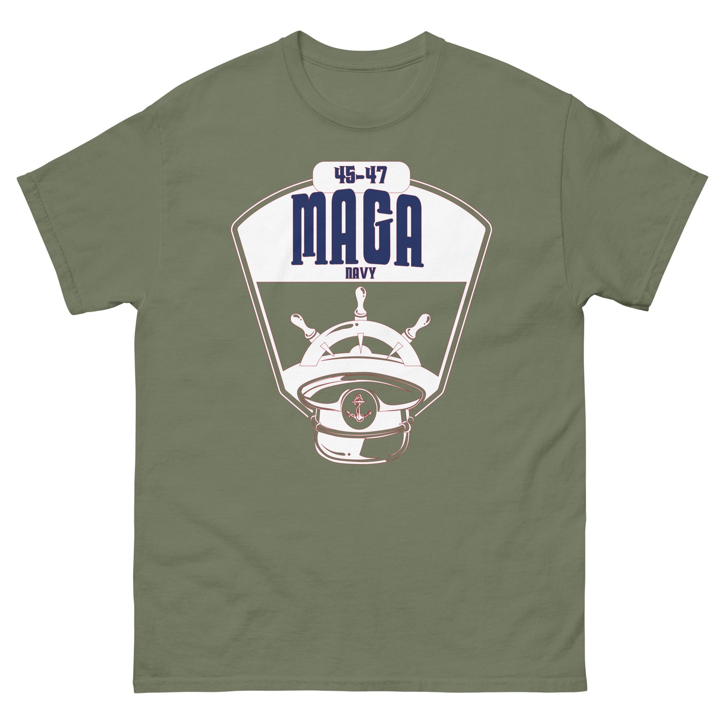 MAGA Navy Unisex classic tee