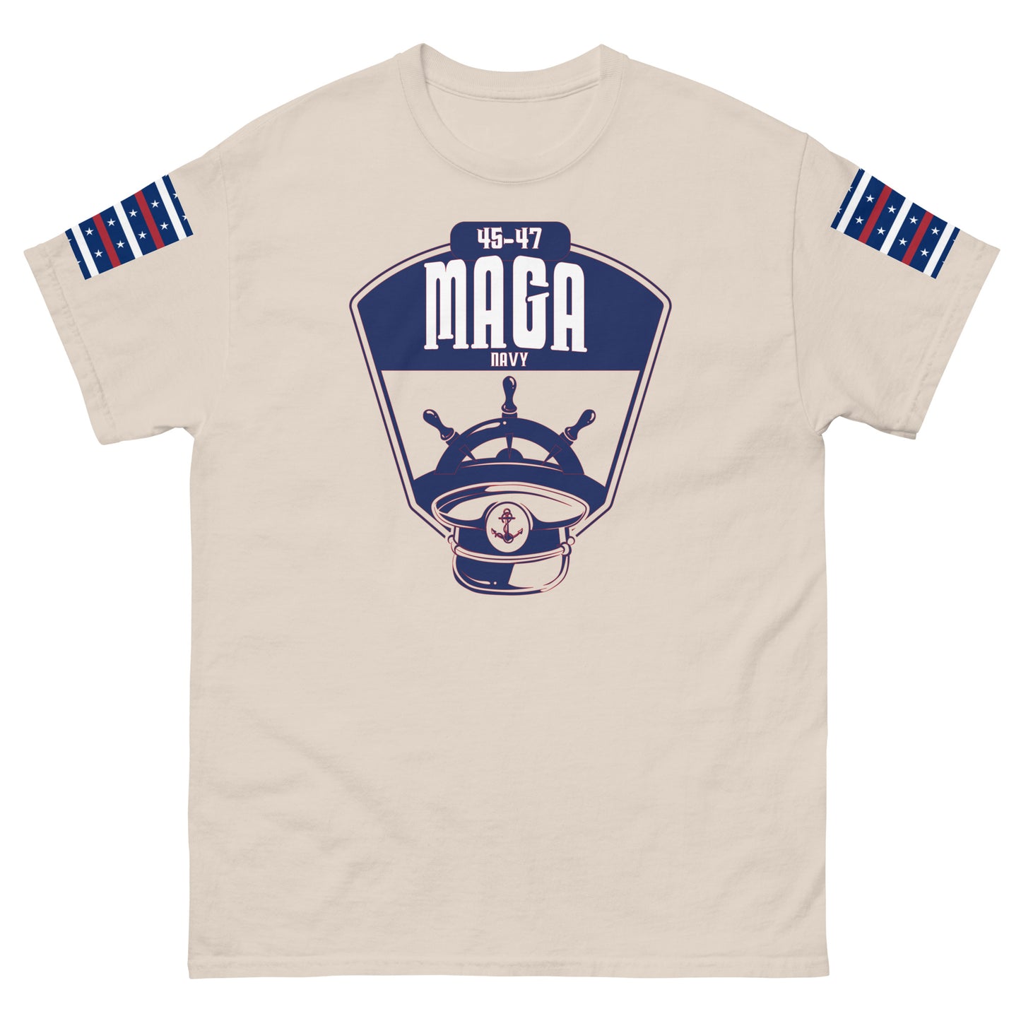 MAGA Navy Deluxe Unisex classic tee