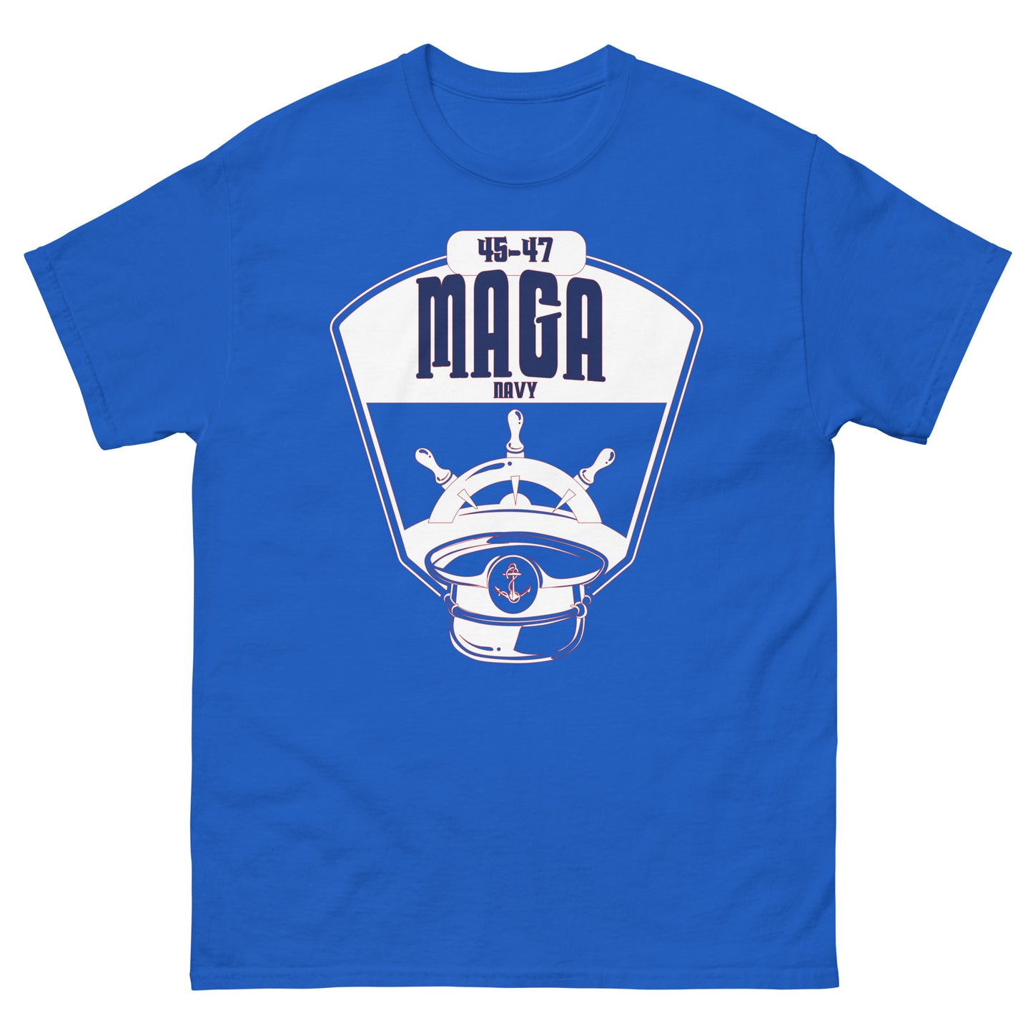 MAGA Navy Unisex classic tee