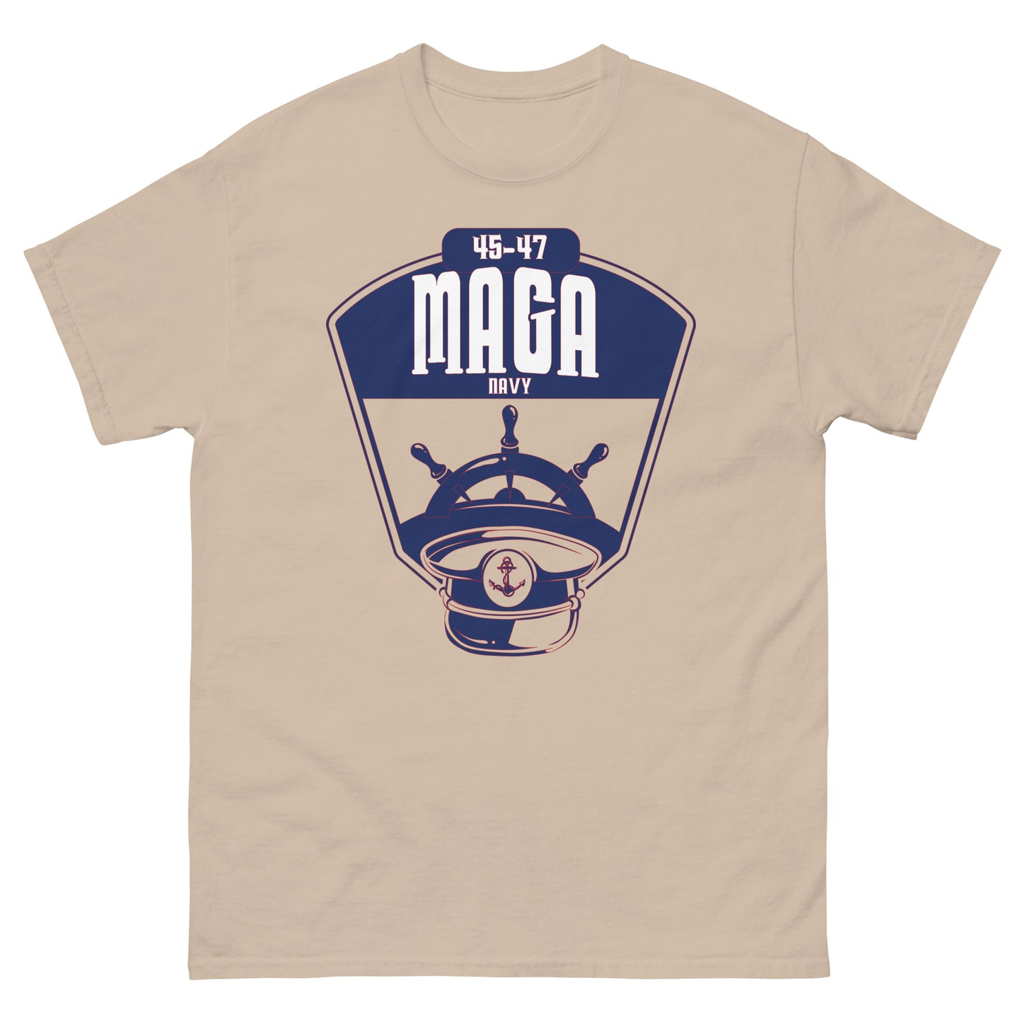 MAGA Navy Unisex classic tee