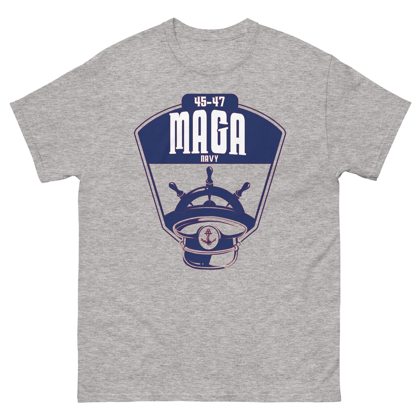 MAGA Navy Unisex classic tee