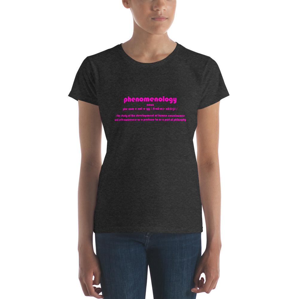 Phenomenology Women's short sleeve t-shirt