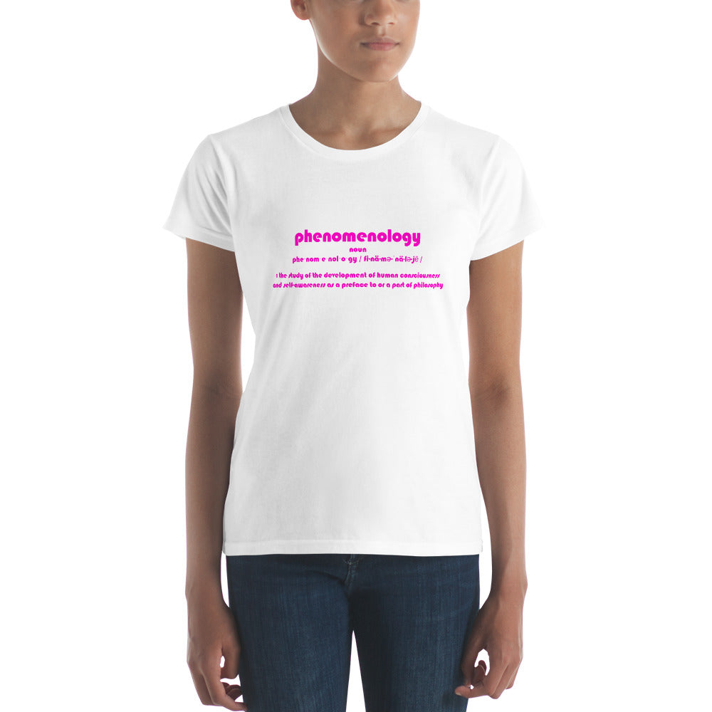 Phenomenology Women's short sleeve t-shirt