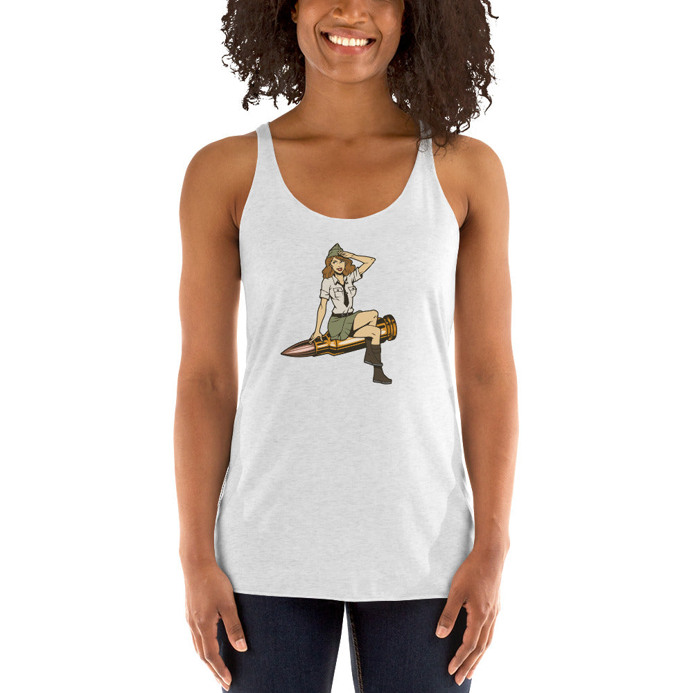 Bullet Babe Women's Racerback Tank