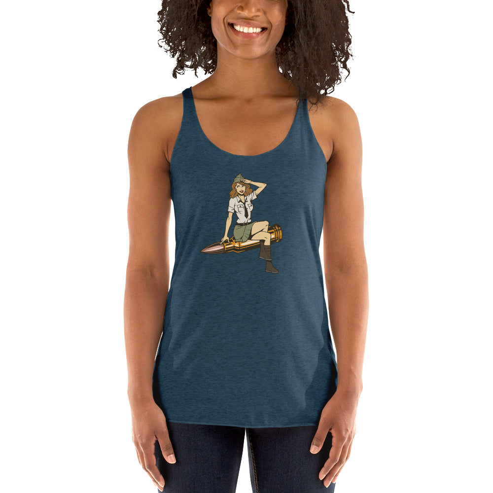 Bullet Babe Women's Racerback Tank