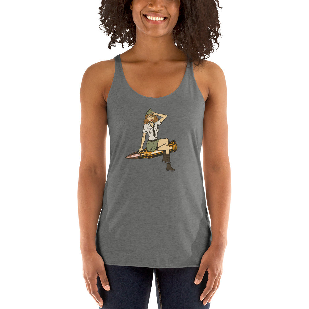 Bullet Babe Women's Racerback Tank